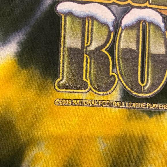 2009 Green Bay Packers Aaron Rodgers Tie dye shirt - Picture 3 of 5